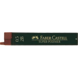Mină creion 0.5 mm 2B Super-Polymer Faber-Castell
