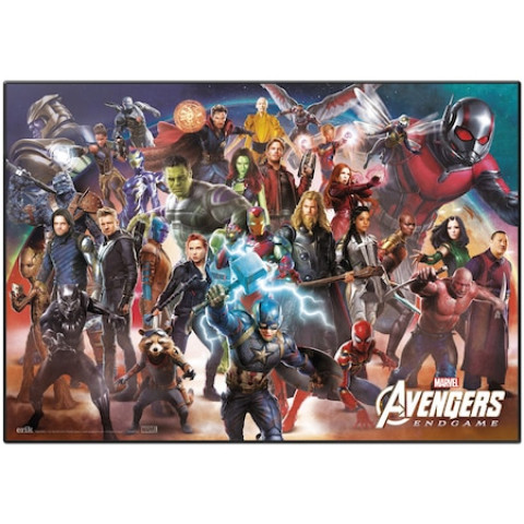 Mousepad pentru birou, antiderapant, impermeabil, 50*35cm, Avengers Endgame