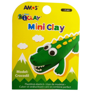 Plastilină Amos Crocodil 30G