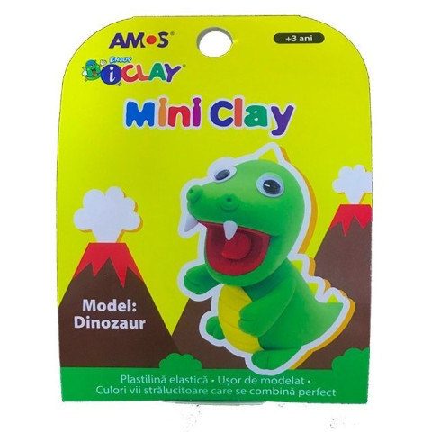 Plastilină Amos Dinozaur 30G