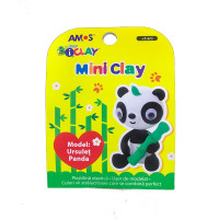 Plastilină Amos Ursuleț Panda 30G