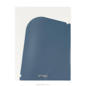 Organizator STRIGO pentru documente A4/A3, cu 6 compartimente, albastru marin