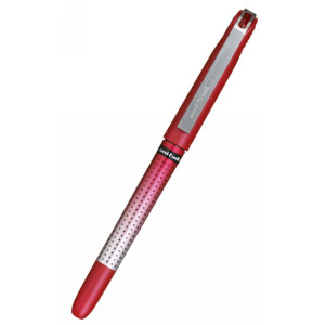 Uni Eye Needle UB-185S 0.5mm Fine Point Rollerball Pen - Red