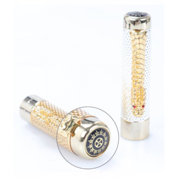 Stilou DRAGON argintiu auriu Peniță Iridium GOLD Stilou DRAGON argintiu auriu Peniță Iridium GOLD