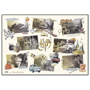 Mousepad pentru birou, antiderapant, impermeabil, 50*35cm, Harry Potter