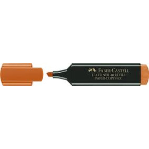 Textmarker portocaliu 1548 Faber-Castell