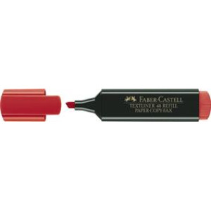 Textmarker roșu 1548 Faber-Castell