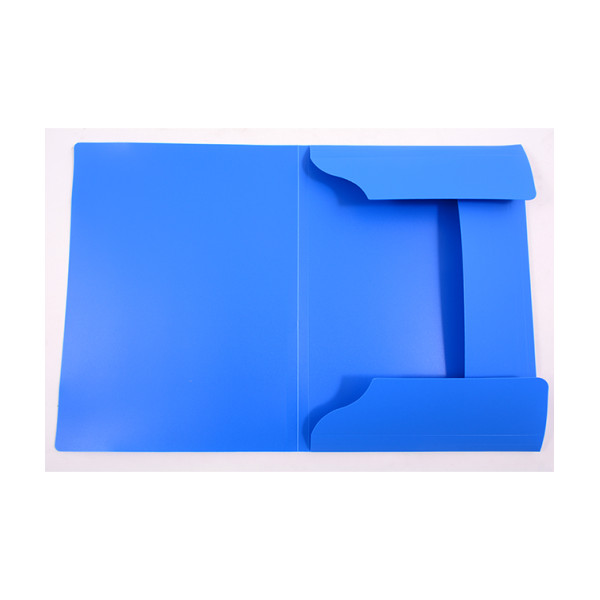 Mapă plastic cu elastic Working-Up 600mic albastru
