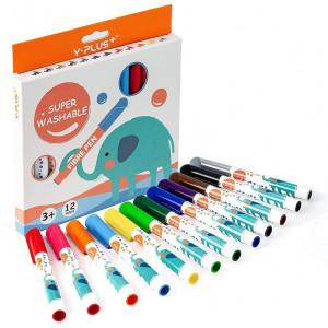 Carioca Superlavabilă Elephant Jumbo- set 12 - Y-Plus