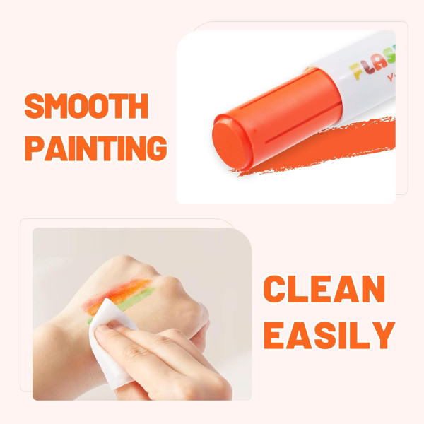 Creioane Color tip Gel Flashdry - Y-Plus