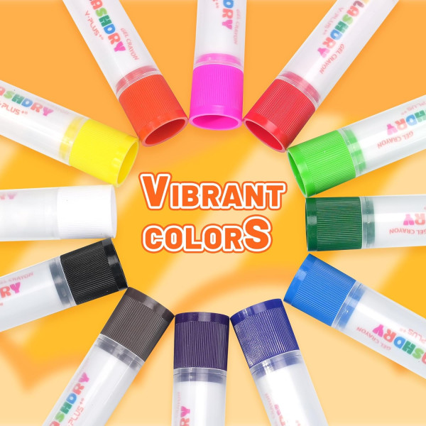 Creioane Color tip Gel Flashdry - Y-Plus