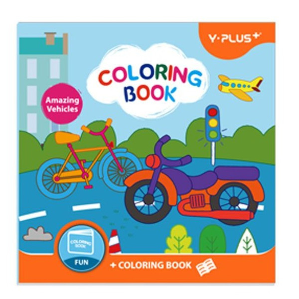 Set 3 Cărți de Colorat – Y-Plus