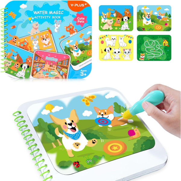 Carte de Activități Magică - Cute Pets - Y-Plus