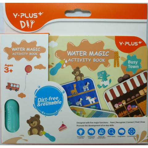 Carte de Activități Magică - Busy Town - Y-Plus