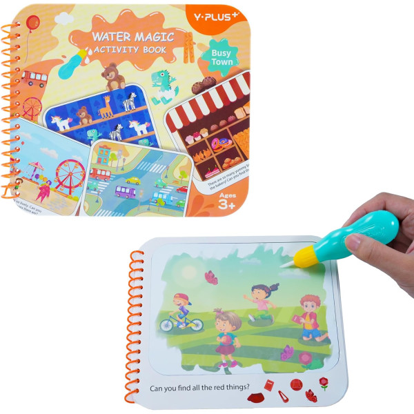 Carte de Activități Magică - Busy Town - Y-Plus