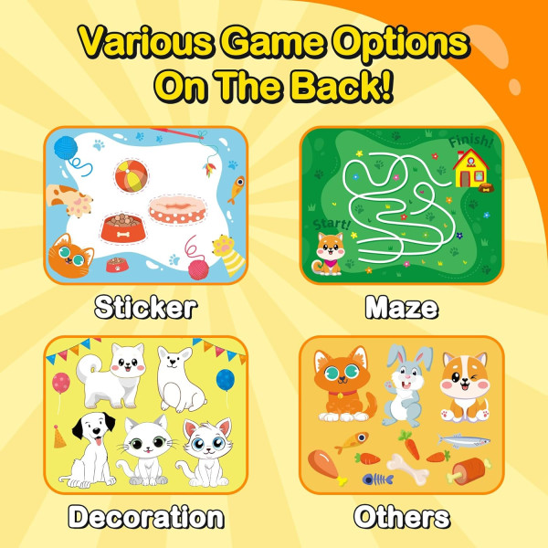 Carte de Activități Magică - Cute Pets - Y-Plus