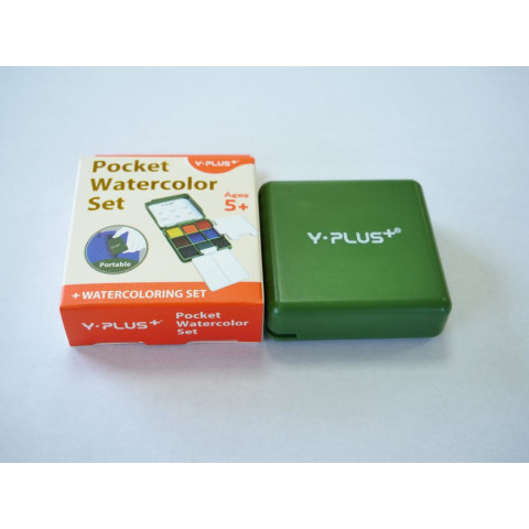 Acuarele de Buzunar – 9 Culori Vibrante – Y-Plus