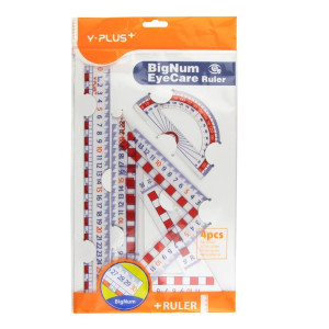 Set geometrie plastic Bignum Eye Care – Y-PLUS
