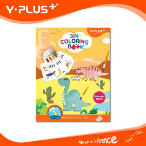 Carte de activitati 3 în 1 – Dinosaur world - Y-plus