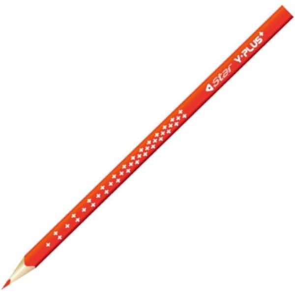 Creioane Color Star- set 12 buc + ascutitoare – Y-PLUS