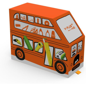 Organizator birou Happy Bus - 27 articole incluse - Y-Plus