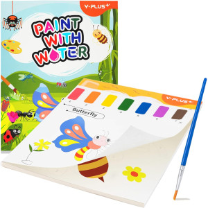 Carte de colorat cu acuarele Bug tales - Y-plus