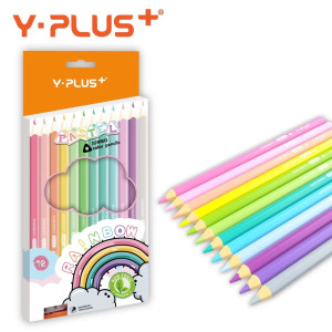 Creioane Color Pastel Jumbo - Rainbow – 12 buc – Y-Plus