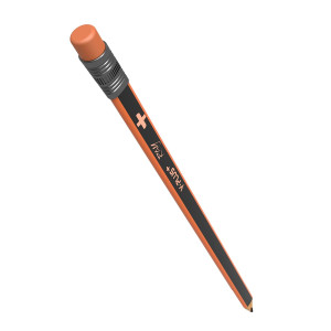Creion triunghiular Jumbo Ray 11mm – HB cu Radieră – Y-PLUS