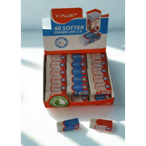 Radieră mică 4B Softer – Y-PLUS