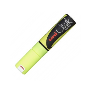 Marker Uni-Ball Chalk PWE-8K Galben Fluorescent M413