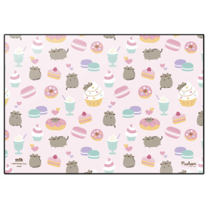 Mouse pad pentru birou Pusheen rose  