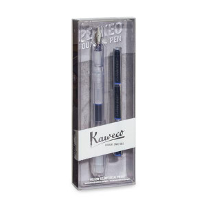 Stilou Kaweco Perkeo, pachet cu 3 rezerve, all clear, penita M