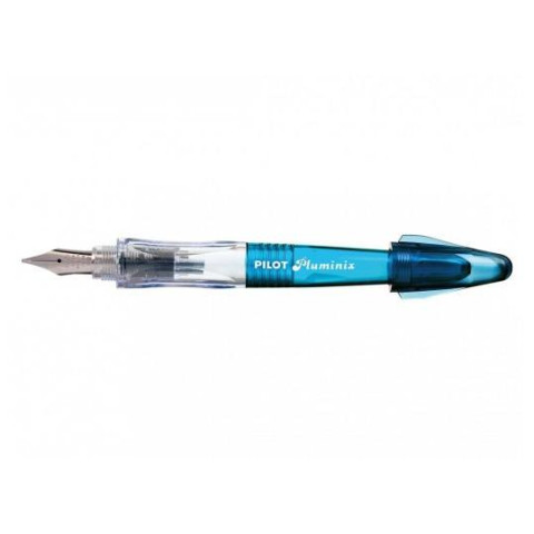 Stilou Pilot Pluminix vârf mediu Bleu