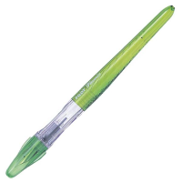 Stilou Pilot Pluminix vârf mediu neon verde