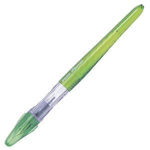 Stilou Pilot Pluminix vârf mediu neon verde