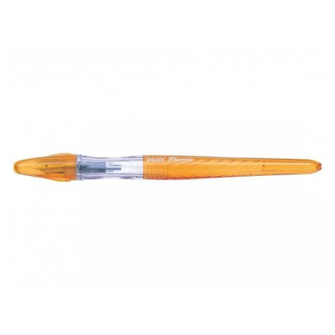 Stilou Pilot Pluminix vârf mediu Neon Orange