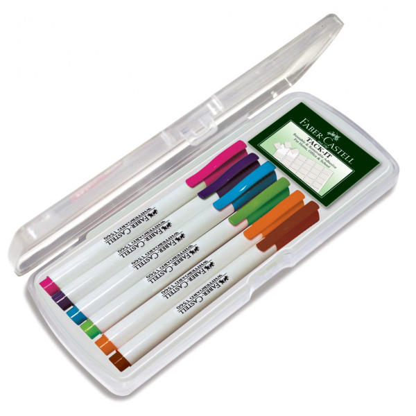 Set 6 culori pastel Marker Whiteboard Slim 1560