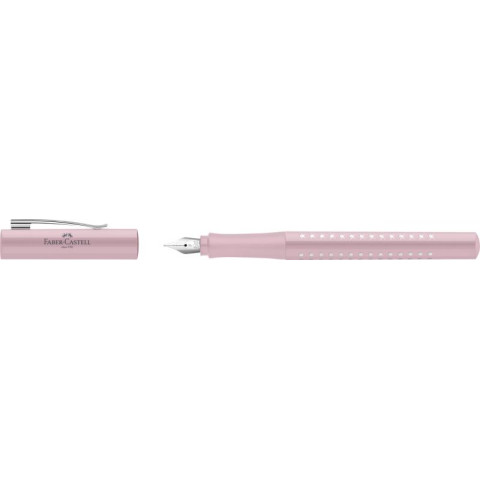 Stilou sparkle rose metalic F FABER-CASTELL 