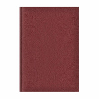 Agenda nedatată A5 Adria, hârtie ivory, copertă maro roșcat