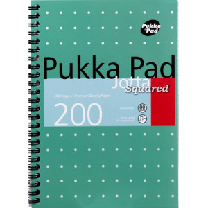 Caiet cu spirală matematică A5 Pukka Pads Metallic Jotta