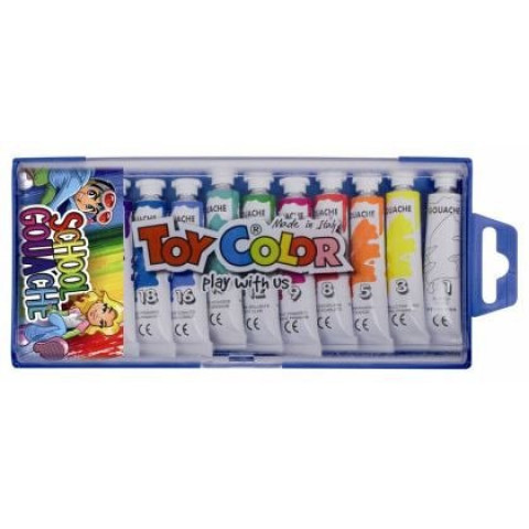 Tempera Toy Color,7.5ml,12buc/set