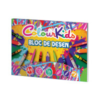 Bloc desen A4 16 file 120g Colour Kids