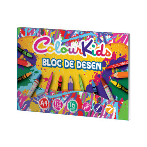 Bloc desen A4 16 file 120g Colour Kids