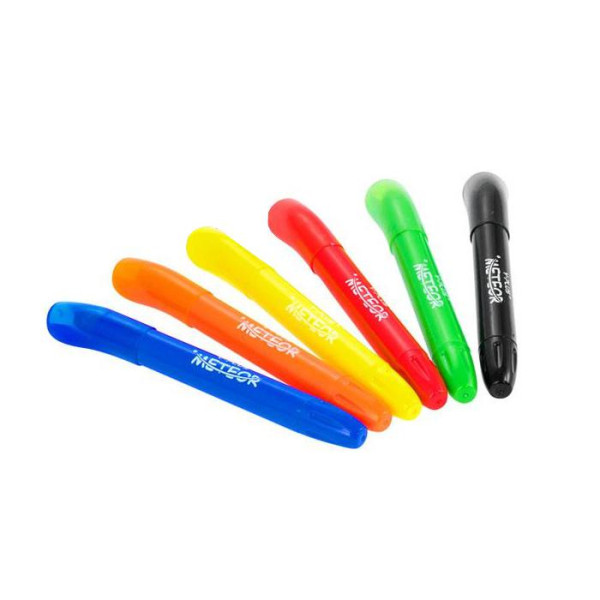 Creioane cu gel Meteor -set 12 culori