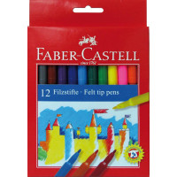 Carioci 12 culori Faber-Castell