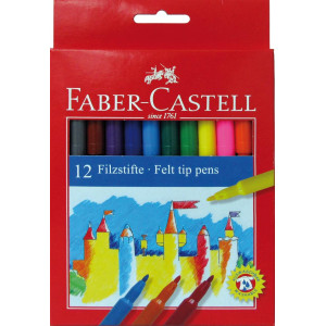 Carioci 12 culori Faber-Castell