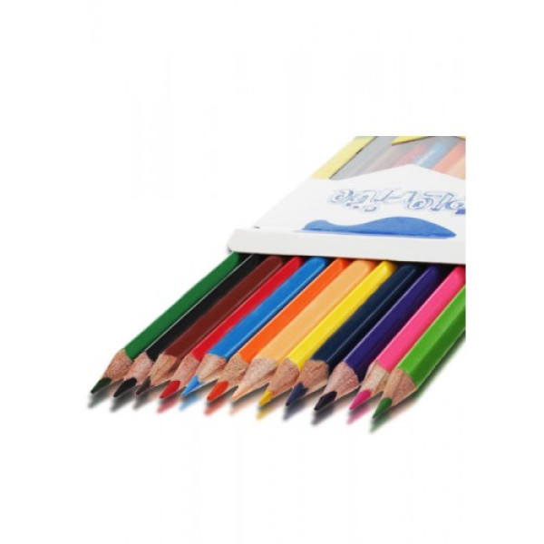 Creioane 12 culori Marco 1100