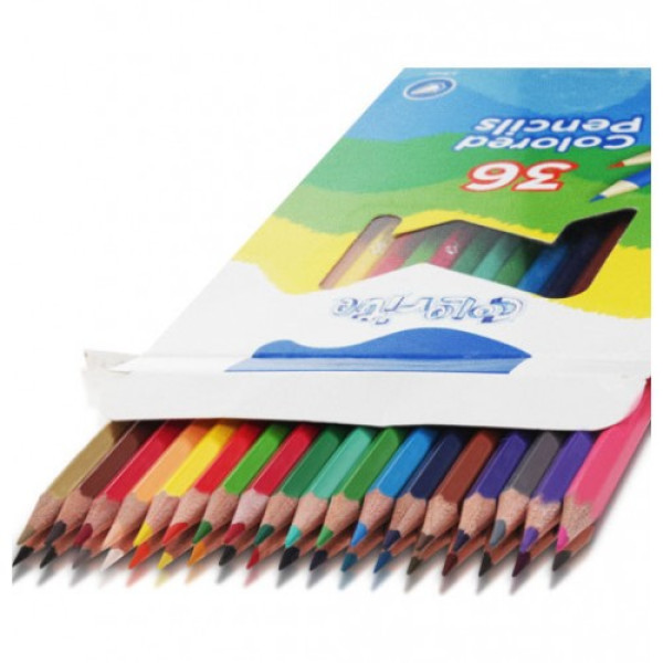 Creioane 36 culori Marco 1100