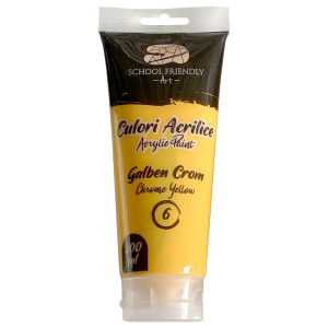 Culori acrilice SF ART PREMIUM 200 ml Galben Crom