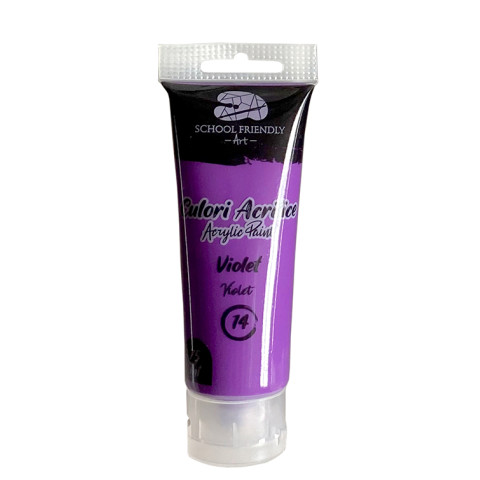 Culori acrilice SF ART Premium 75 ml violet